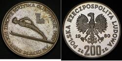 200 Zloty Pologne Argent 