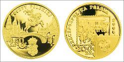 200 Zloty Third Polish Republic (1991 - ) Gold 