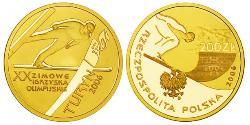 200 Zloty Third Polish Republic (1991 - ) Gold 