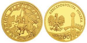 200 Zloty Third Polish Republic (1991 - ) Gold 