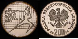 200 Zloty Polen Silber 