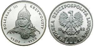 200 Zloty Repubblica Popolare di Polonia (1952-1990)  