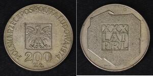 200 Zloty 波兰人民共和国 (1944 - 1989)  