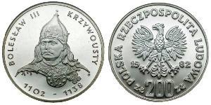 200 Zloty 波兰人民共和国 (1944 - 1989)  