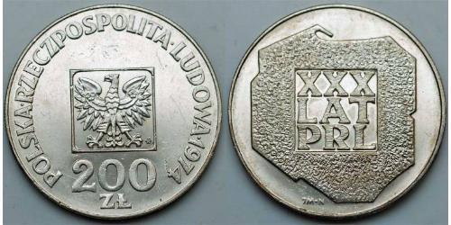 200 Zloty 波兰人民共和国 (1944 - 1989)  