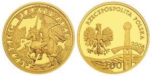 200 Zloty 波兰 金 