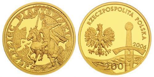 200 Zloty 波兰 金 