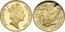 200 Долар Австралія (1939 - ) Золото Єлизавета II (1926-2022)