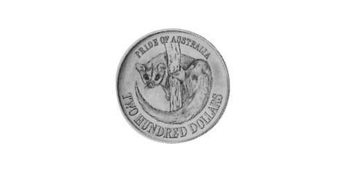 200 Доллар Австралия (1939 - ) Золото Елизавета II (1926-2022)