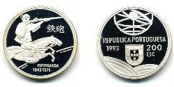 200 Ескудо Португальська Республіка (1975 - ) Нікель/Мідь 