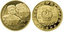 200 Злотий Республіка Польща (1991 - ) Золото 