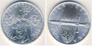 200 Крона Чехія Срібло 