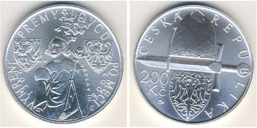 200 Крона Чехія Срібло 