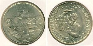 200 Ліра Сан-Маріно  