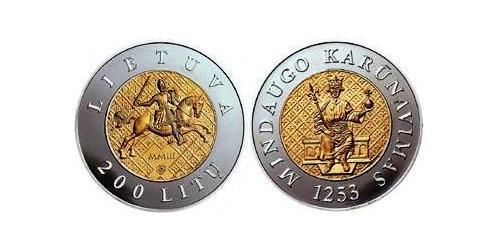 200 Літ Литва (1991 - ) Золото/Срібло 