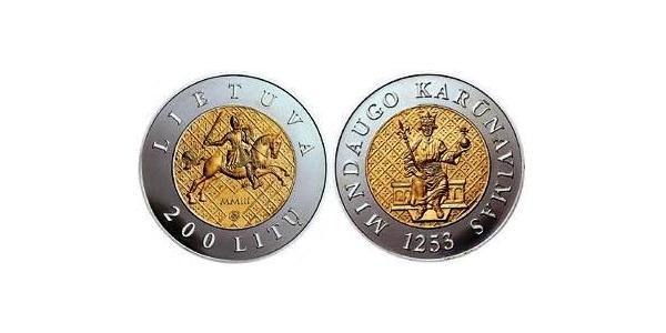 200 Літ Литва (1991 - ) Золото/Срібло 