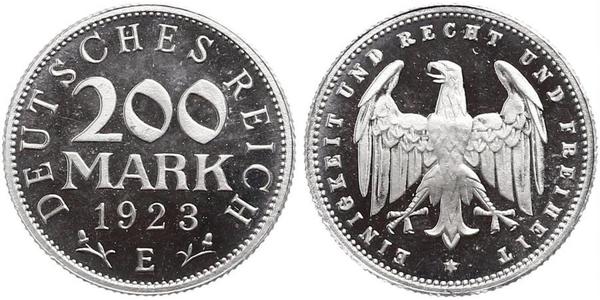 200 Марка Веймарська республіка (1918-1933) Алюміній 
