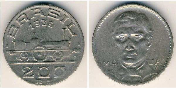 200 Рейс Бразилия Никель/Медь 