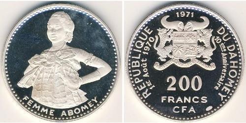 200 Франк  Серебро 