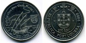 200 Эскудо Португальская Республика (1975 - ) Никель/Медь 