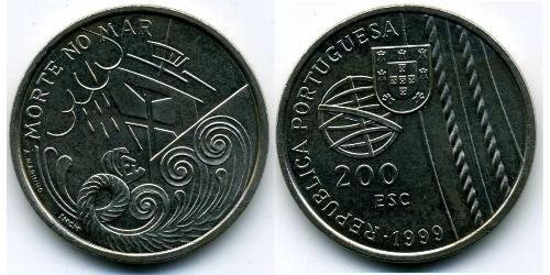 200 Эскудо Португальская Республика (1975 - ) Никель/Медь 