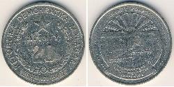 20 Ariary Madagaskar Nickel 