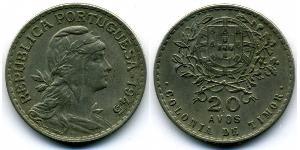 20 Avo Osttimor (1702 - 1975) Kupfer/Zink/Nickel 