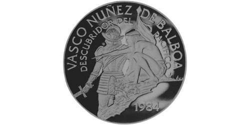 20 Balboa Panama Argent Vasco Núñez de Balboa (1475 – 1519)