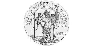 20 Balboa Panamá Argento 