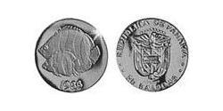 20 Balboa Panamá Oro 