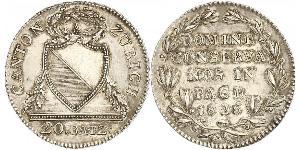 20 Batz Svizzera Argento 