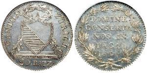 20 Batz Svizzera Argento 
