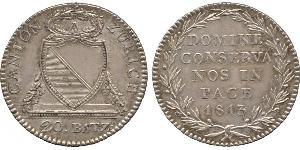20 Batz Svizzera Argento 