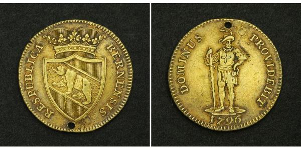 20 Batz / 1/2 Thaler Svizzera Argento 