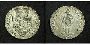 20 Batz / 1/2 Thaler Schweiz Silber 