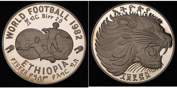 20 Birr Ethiopia Silver 