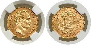 20 Bolivar Venezuela Gold 