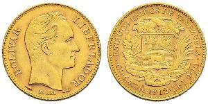 20 Bolivar Venezuela Gold 