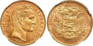 20 Bolivar Venezuela Gold 