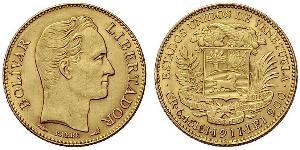 20 Bolivar Venezuela Or 