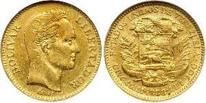 20 Bolivar Venezuela Oro 