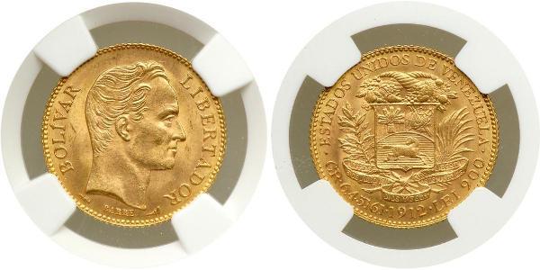 20 Bolivar Venezuela Oro 