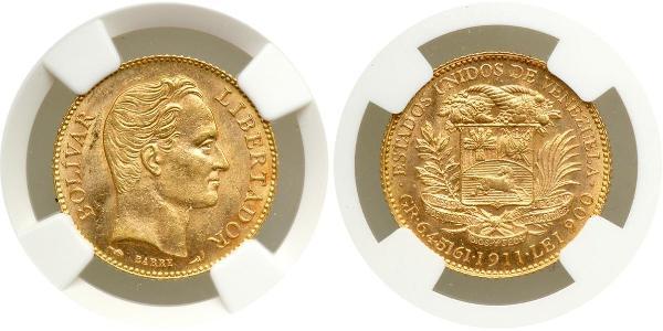 20 Bolivar Venezuela Oro 