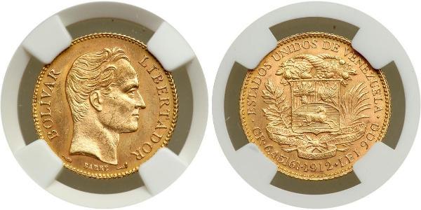 20 Bolivar Venezuela Oro 