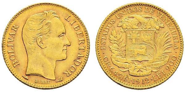 20 Bolivar Venezuela 金 