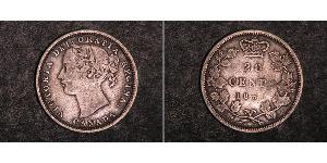 20 Cent Canada Argent Victoria (1819 - 1901)