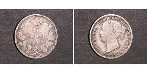 20 Cent Canada Argent Victoria (1819 - 1901)