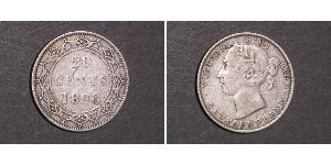 20 Cent Canada / Terre-Neuve-et-Labrador Argent Victoria (1819 - 1901)