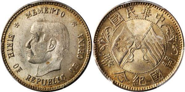 20 Cent Chine Argent 