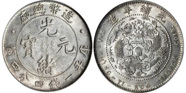 20 Cent Chine Argent 